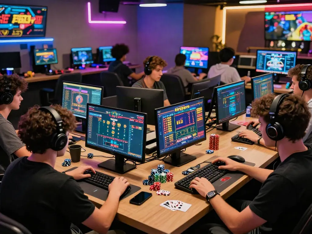 Exciting online gaming environment at nhà cái man88 with diverse players engaged in betting activities.