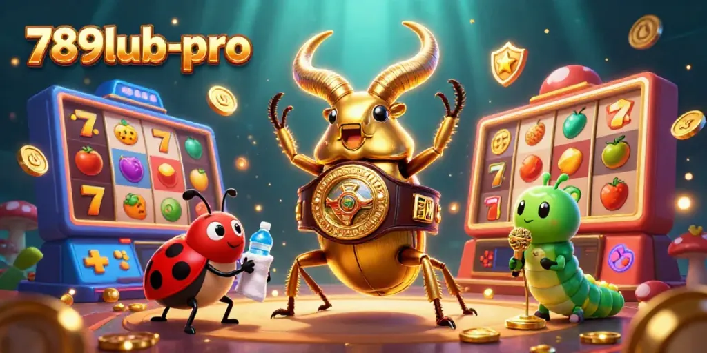 Engage with 789lub-pro through this vibrant 3D illustration highlighting a unique casino experience.