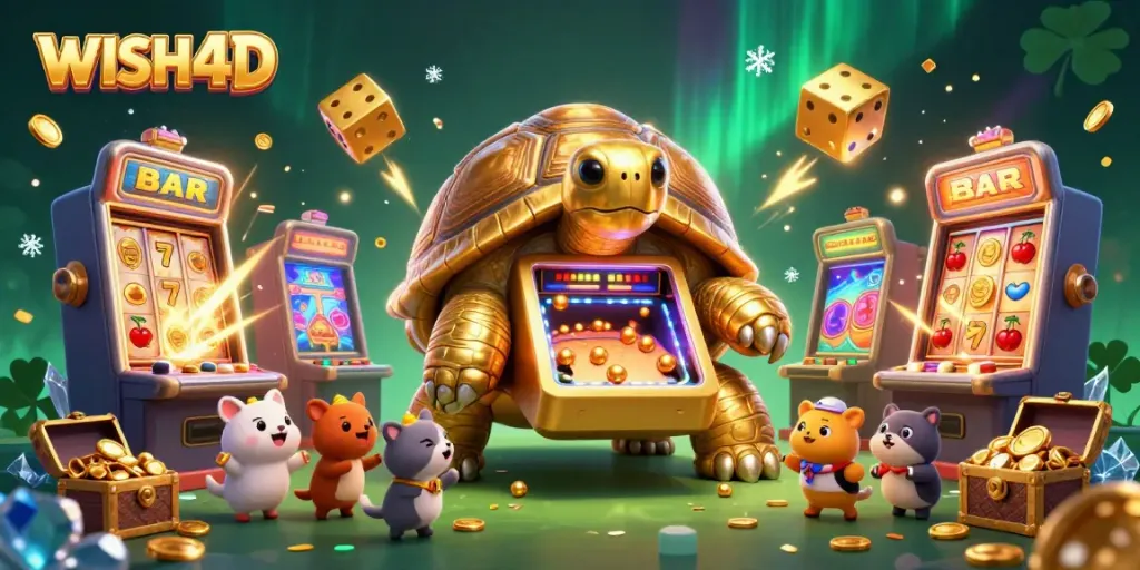 Play immersive slot games at WISH4D with vibrant graphics and engaging features!