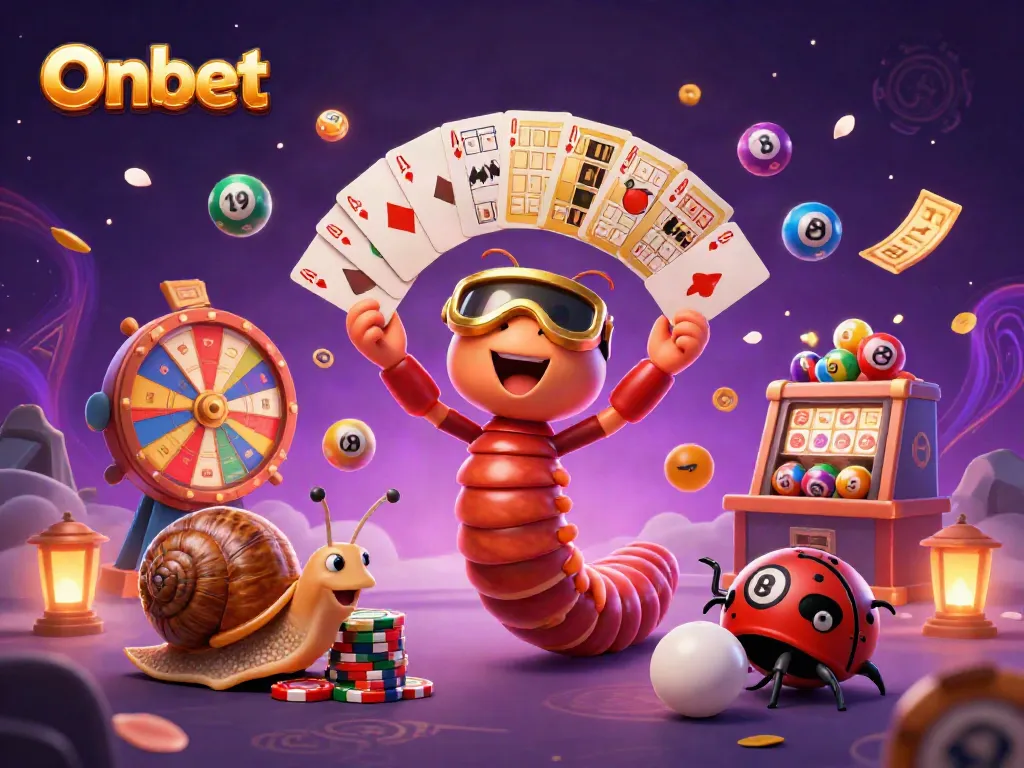 Experience the thrill of Onbet with vibrant games, delightful characters, and a captivating atmosphere.