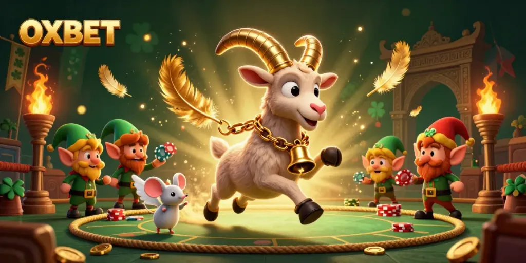 Engage with OXBET's vibrant casino scene featuring dynamic characters and electrifying game elements.